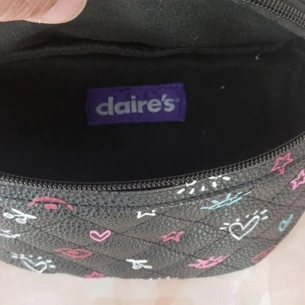 Claire’s Black Fanny‎ Pack Bag